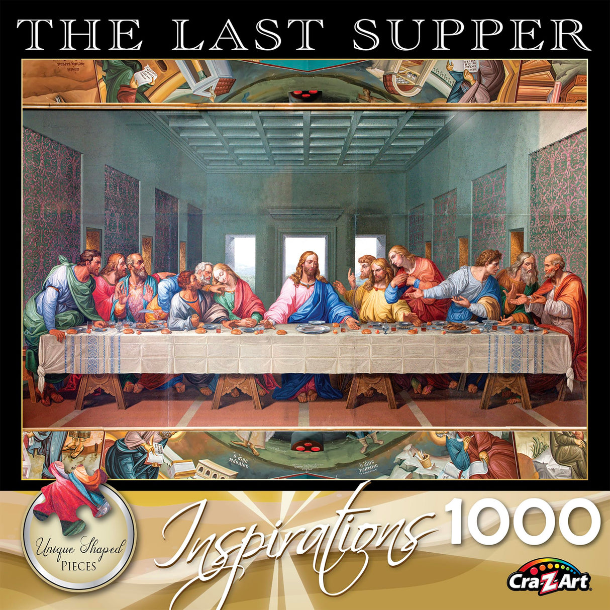 RoseArt - Inspirations - Last Supper - 1000 Piece Jigsaw Puzzle for Adults RoseArt