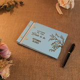 Personalized Wedding Wooden Guest Book, Letters to the Bride, Rustic Style Wedding Guest Book, Laser Engraved Guest Book, Photobooth Guestbook, 2 sizes and 50 high quality pages, 5 Rustic Colors TRENDSHOPIC