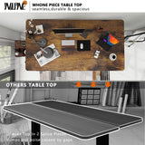 Win Up Time Standing Desk Adjustable Height- Whole Piece Desktop Stand Up Desk, Electric Standing Desk, Sit to Stand Desk for Home & Office Computer Desk Win Up Time