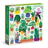 Mudpuppy Happy Plants – 500 Piece Family Puzzle with Fun and Adorable Illustrations of Succulents and Flowers for Children Ages 8 and Up Mudpuppy