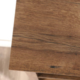 Sauder Select Book Shelf, Bookshelf with Storage, Library Bookcase with Doors and Adjustable Shelves, in Vintage Oak Sauder