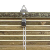 Red Lantern Burnt Bamboo Cordless Window Shade - Natural 36" W Red Lantern