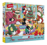 Ceaco - Disney Holiday - Together Time - Mickey & Friends Holiday - 400 Piece Jigsaw Puzzle Ceaco