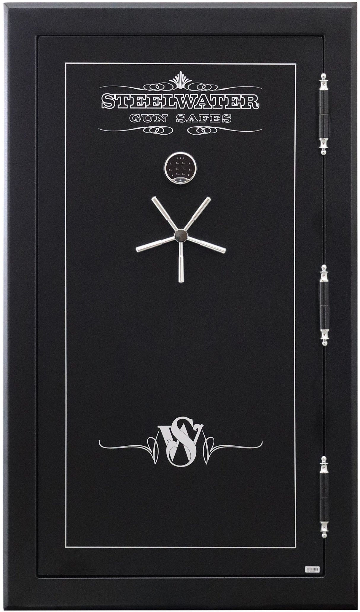 STEELWATER GUN SAFES New Improved Heavy Duty E.M.P Proof, 45 Long Gun, 2 Hour Fire Protection, Auto LED LIghts, Dehumidifier, Door Organizer, Interior Outlet, for Rifles and more. AMHD724228-EMP Steelwater Gun Safes