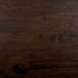 SAFAVIEH Home Collection Addison Farmhouse Dark Walnut Solid Wood Windsor Spindle Loveseat Bench Safavieh