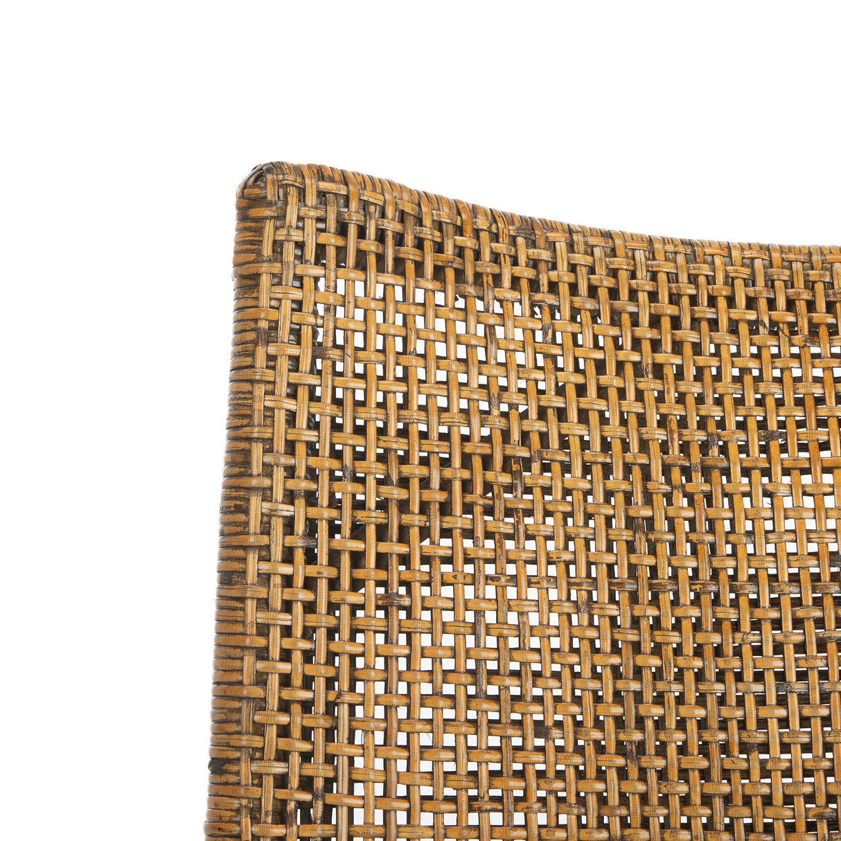 Safavieh Home Gianni Rattan Tropical Woven Arm Chair, Brown/Black Safavieh