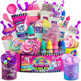 YOLO Unicorn Candy Craze Slime Kit - DIY Slime Making Set for Girls 8-12 with 40+ Magical Add-ins, Glitter & Cloud Slime Supplies YOLO Attitude
