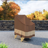 Duck Covers Ultimate Waterproof 28 Inch Stackable Patio Chair Cover, Outdoor Chair Covers Duck Covers