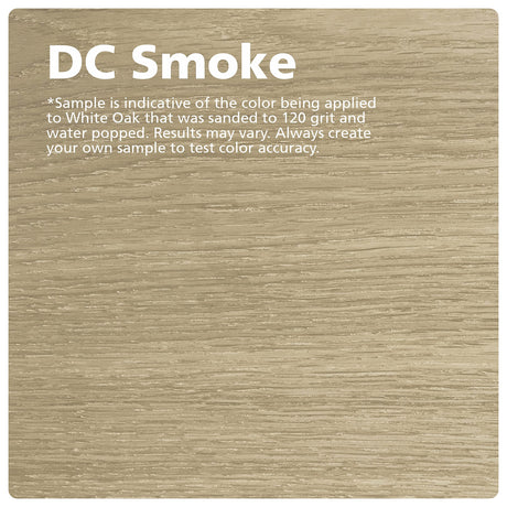 Rubio Monocoat Wood Stain & Finish 65 ft² - DC Smoke | Oil Plus 2C | Quick-Dry, Eco-Friendly Linseed Wood Oil for Indoor Use, Includes Accelerator (Part B) | Protector | 130 ml Rubio Monocoat