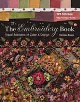 The Embroidery Book: Visual Resource of Color & Design WoodArtSupply