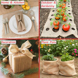 Barcelonetta | Burlap Fabric | Jute Cloth | Arts & Crafts, Home Decor, Outdoor Planters, Gardening | Rustic, Hessian, Croaker, Gunny Cloth (14" Wide, 6 Feet) Barcelonetta