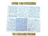 Marvin's Magic - Magic Foil Rainbow Stickers - Foil, Metallic & Holographic - Magical Art Supplies - 150 Stickers & More Marvin's Magic