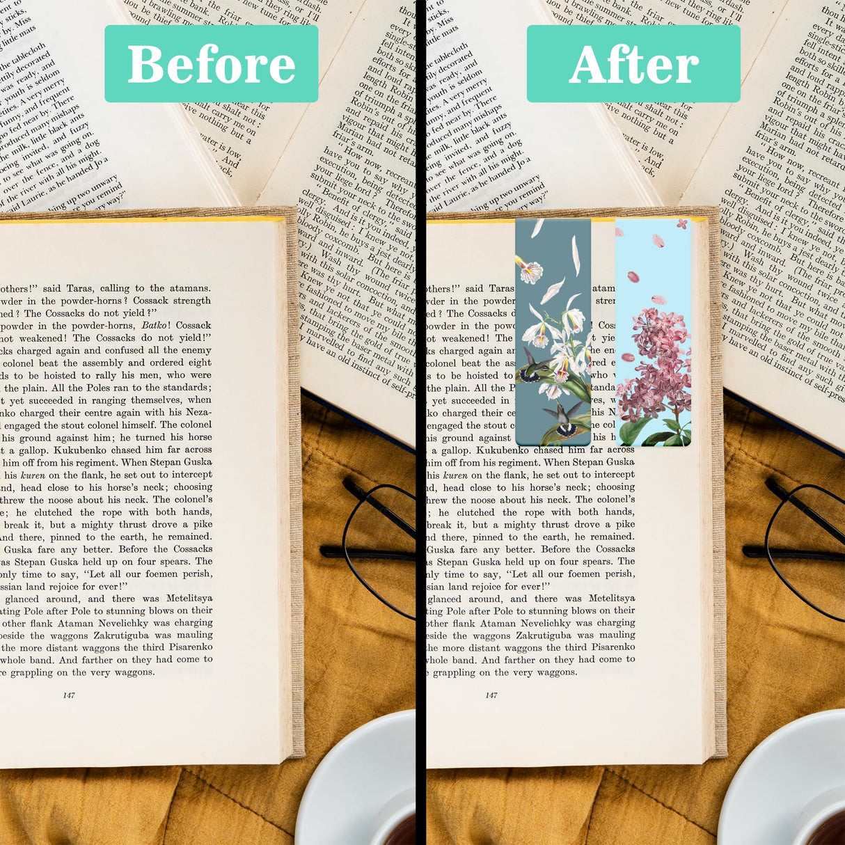 20 pcs Bookmarks，Magnetic Bookmarks for Reading Women，Cute Kids Bookmarks，Gifts for Book Lovers and Book Club，Fun Page Makers,Essentials for Readers BESTOCEAN