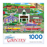 RoseArt Home Country - Flowers from The Valley - 1000 Piece Jigsaw Puzzle RoseArt