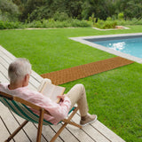 BARIEN 17” x 6 Ft Garden Pathway, 100% Natural Coco Coir Roll Mats – Hand-Woven Coir for Garden Walkway - Snow Mats for Walkway (17" x 6Ftr) BARIEN