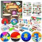 Kids Wooden Art Kit - Wooden Crafts for Kids Ages 5-12, Bracelet Making Kit Toys, Halloween Christmas Birthday Gifts for Girls Boys Teens, Creative Art for 5, 6, 7, 8, 9, 10, 11, 12 Year Old MAGETOYS