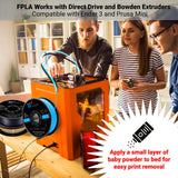 ATARAXIA ART Flexible PLA Filament 1.75mm, 3D Printer Premium 1Kg/2.2lb Winded Spool 5X Longer Stretch,Easy Than TPU Extruder,89A Shore Hardness,Patent Formula, with Filament Storage Bags, FPLA Brown ATARAXIA ART