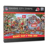 YouTheFan NFL Kansas City Chiefs Game Day at The Zoo 500pc Puzzle YouTheFan