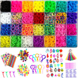 YITOHOP 12080+ Loom Bands Kit, Rubber Bands for Bracelet Making Kit, DIY Art Craft Loom Bracelet Kit,2025 Creativity Birthday Gift Ideal Christmas Gifts YITOHOP