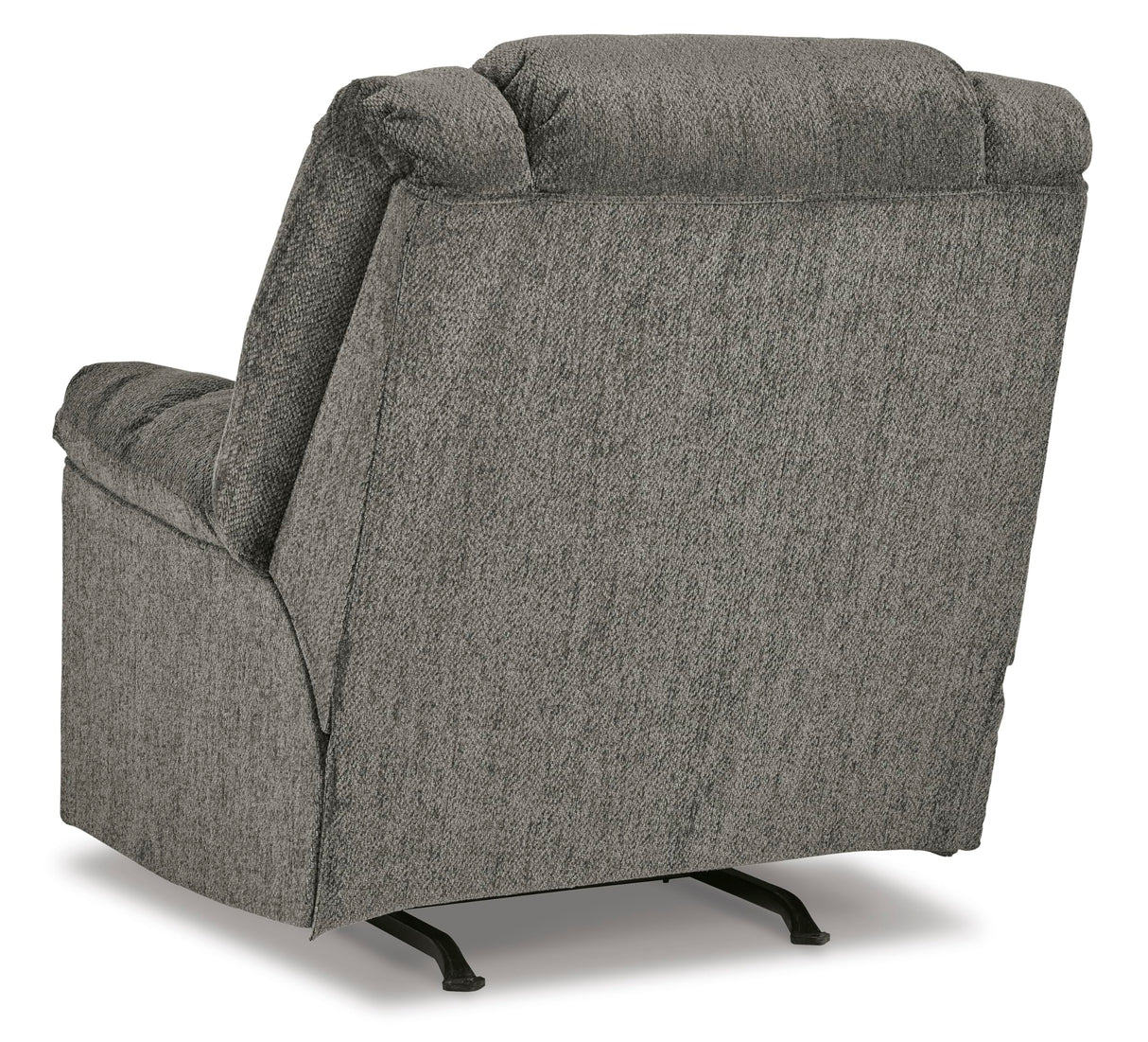 Signature Design by Ashley Kegler Contemporary Tufted Manual Rocker Recliner, Gray Signature Design by Ashley