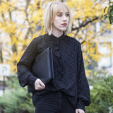 Cossini Black Superior Vegan Leather Business Portfolio with Zipper – Padfolio All-in-One. Smartest Protective 10.1 Inch Tablet Sleeve, Presentation Slot, Solar Calculator, Card Storage, Writing Pad COSSINI