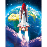 RoseArt - Kodak Premium - Space Shuttle Launch - 100 Piece Jigsaw Puzzle for Adults RoseArt