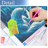 JFYHAB Animal Unicorn Diamond Art Kits for Adults,5D Forest Diamond Painting Kits for Beginner,DIY Moon Diamond Crystal Rhinestones Painting Kits for Home Wall Decor Gift 11.8 X 11.8inch JFYHAB