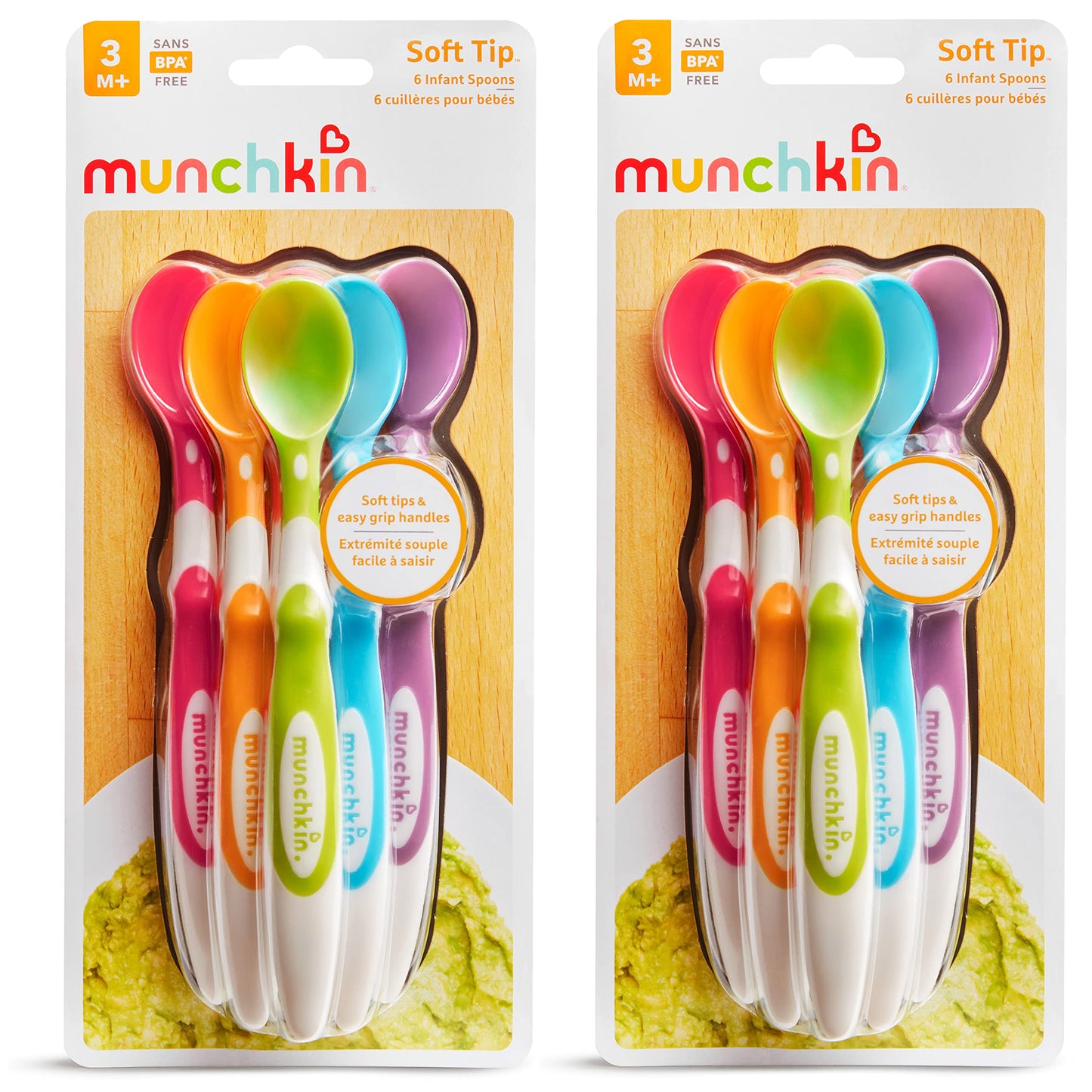 Munchkin® Soft Tip™ Baby Spoons, BPA Free, 12 Pack