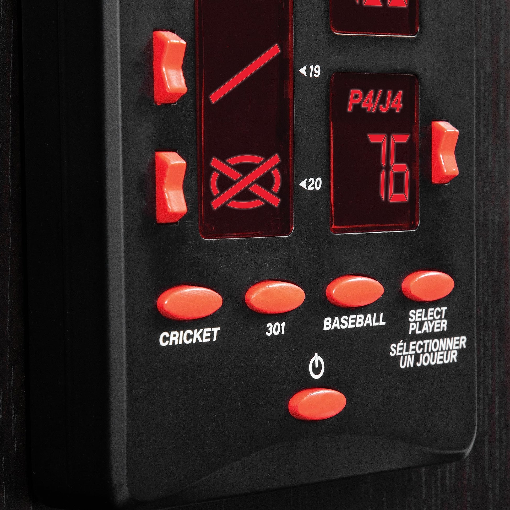 EastPoint Sports Tournament Bristle Dartboard and Easy Hang Cabinet with Electronic Scoreboard and 6 Steel Tip Darts - WoodArtSupply