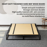 Yarfyk Queen Bed Board Under Mattress Support,Foldable Box Spring, 38"x 74",Mattress Support Wooden Bunkie Board,Bunkie Board,Bed Slats Yarfyk