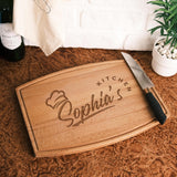 TRENDSHOPIC Personalized Cutting Board For Any Occasion, Bamboo and Mapple Wood Cutting Board for Kitchen, New Home Gift Ideas - Unique House Warming Presents, Perfect Anniversary Gifts for Women TRENDSHOPIC