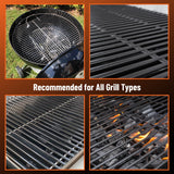 UNCO- 3-Sided Grill Brush Stainless Steel, 12.2", BBQ Grill Brush for Outdoor Grill Cleaning Brush, BBQ Brush, BBQ Brushes for Grill Cleaner Brush, Grill Scraper for Outdoor Grill Brushes UNCO