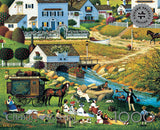 Buffalo Games - Charles Wysocki - Hound of The Baskervilles - 1000 Piece Jigsaw Puzzle for Adults -Challenging Puzzle Perfect for Game Nights - Finished Size is 26.75 x 19.75 Buffalo Games