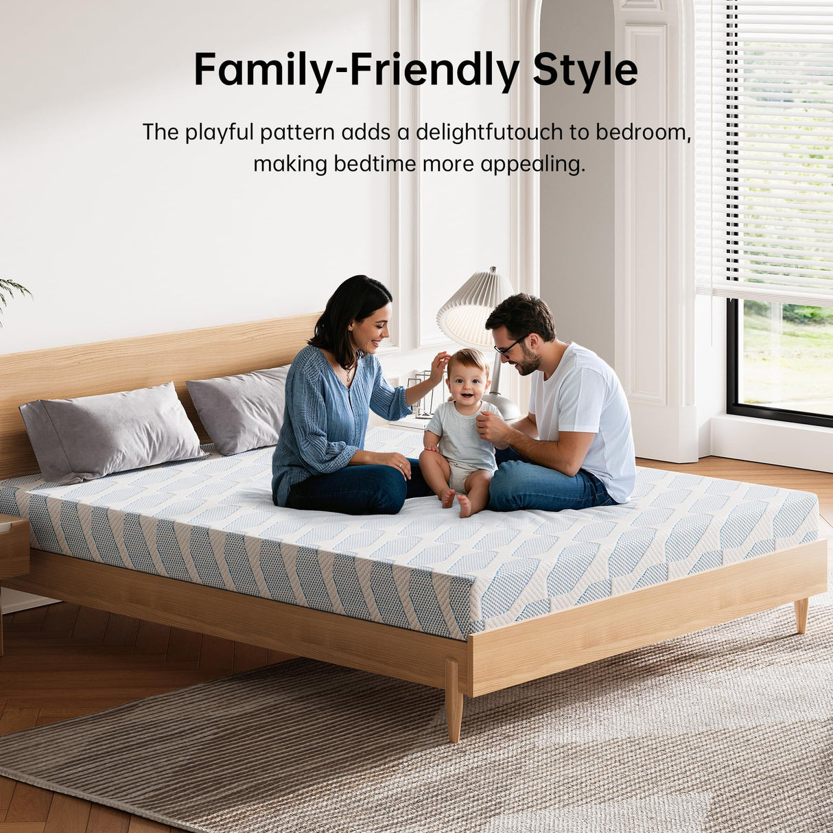 GTWMAT 5 inch Twin Mattress for Kids, Cooling Memory Foam Mattress in a Box for Bunk Bed Trundle Bed Pressure Relief, Removable Washable Cover, Medium Firm, CertiPUR-US Certified GTWMAT