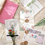 50 Sheets Deckled Edge Paper 4 x 6inch, 160 GSM Handmade Paper Rough/Textured Watercolor Paper for Wedding Invitations, Cards, Crafts Prudiut