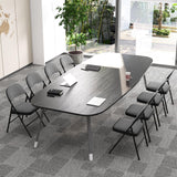 HAPPYGRILL 4 Pack Folding Chairs, Fabric Commercial Chairs w/Padded Seat & Back, Metal Frame, Portable & Foldable Dining Chairs for Office Party Guest Room Conference Room Event HAPPYGRILL