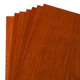 Mahogany Veneer, 8" x 8", 7-Piece Sauers
