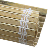 Red Lantern Burnt Bamboo Cordless Window Shade - Natural 36" W Red Lantern