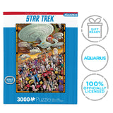 Aquarius Star Trek Next Gen Puzzle (3000 Piece Jigsaw Puzzle) - Officially Licensed Star Trek Merchandise & Collectibles - Glare Free - Precision Fit - 32 x 45 Inches AQUARIUS