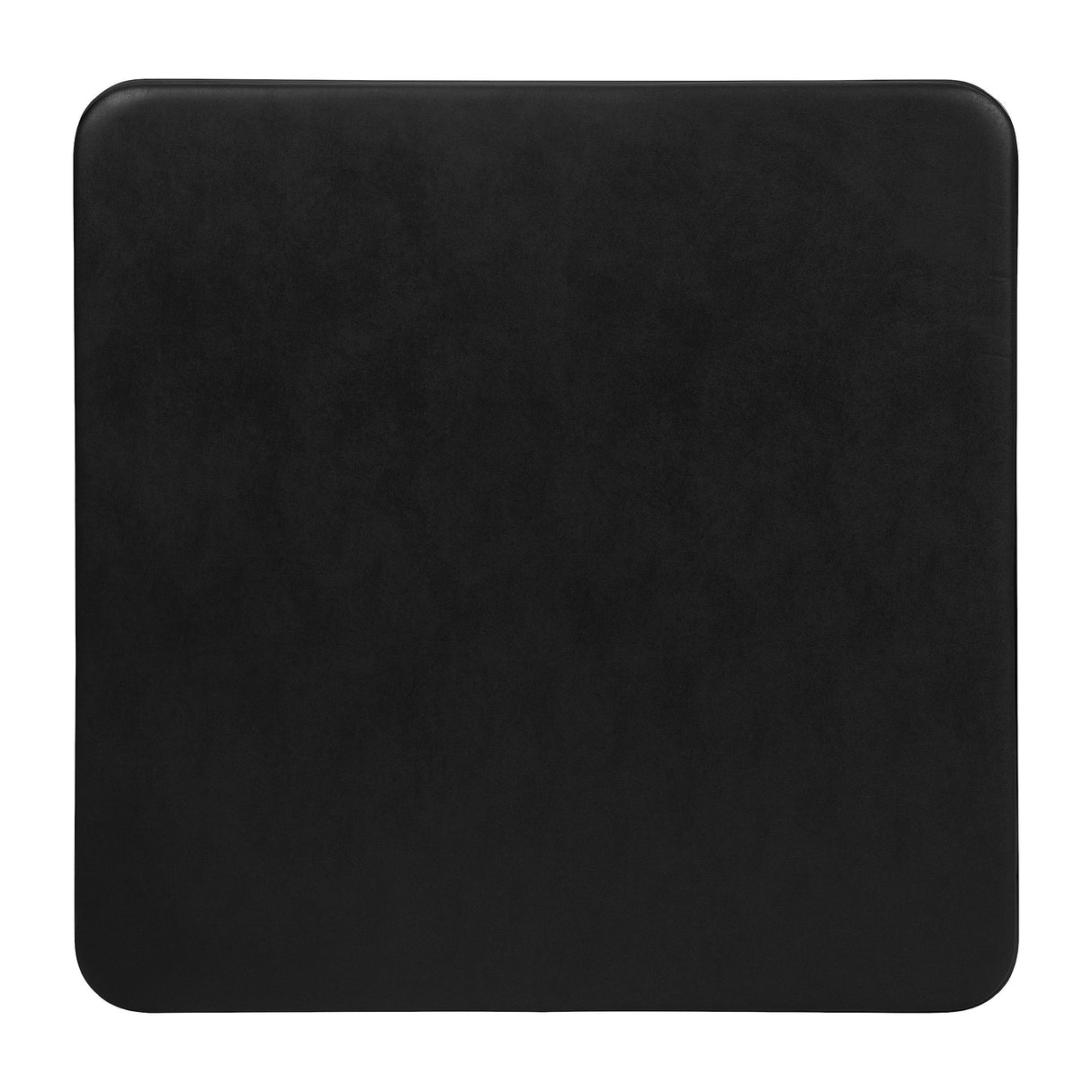 Flash Furniture Madelyn 33.5" Square Folding Multipurpose Card Table with Padded Vinyl Top, Portable Folding Game Table for 4 Players, Black Flash Furniture