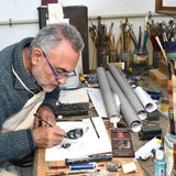 KALOUR Pro Colored Charcoal Drawing Set,12 Pieces Pastel Chalk Pencils for Sketching, Shading, Blending, Portrait, Black White Charcoal for Beginners & Artists KALOUR