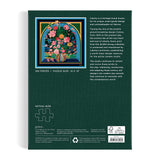 Galison Liberty Vista – 500 Piece Book Puzzle with Iconic Botanical Liberty Heirloom Print Artwork Packaged in Magnetic Keepsake Book Sized Box Galison