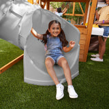 KidKraft Sterling Falls Wooden Swing Set/Playset with Clubhouse, Mailbox, Slide and Play Kitchen KidKraft