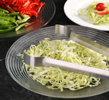 New Star Foodservice 42269 Restaurant-Grade Pom Tong, Stainless Steel, 6.5 inch, Set of 6, Silver New Star Foodservice