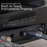 Fluance RT81 Elite High Fidelity Vinyl Turntable Record Player with Audio Technica AT95E Cartridge, Belt Drive, Built-in Preamp, Adjustable Counterweight, High Mass MDF Wood Plinth - Walnut Fluance