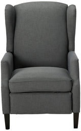Christopher Knight Home Wescott Traditional Fabric Recliner, Charcoal GDFStudio