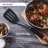 KitchenAid Classic Slotted Turner, One Size, Black 2, 13.66-Inch KitchenAid