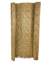 Master Garden Products RF-6 Natural Woven with Black Nylon Coated Wire, 6'H x 14'L Reed Fence, Yellow Master Garden Products