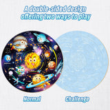 SYNARRY Solar System Floor Puzzles for Kids Ages 4-8, Large 70 Piece Jigsaw Puzzles for Kids Ages 4-6, Space Planet Astronaut Toys Gifts Puzzles for 3-5 5-7 8-10 Years Old Toddlers Boys Girls Children SYNARRY