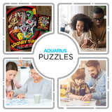 AQUARIUS Looney Tunes Puzzle (1000 Piece Jigsaw Puzzle) - Glare Free - Precision Fit - Officially Licensed Looney Tunes Merchandise & Collectibles - 20 x 28 Inches AQUARIUS